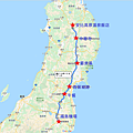 日北東北旅行 - day1.png
