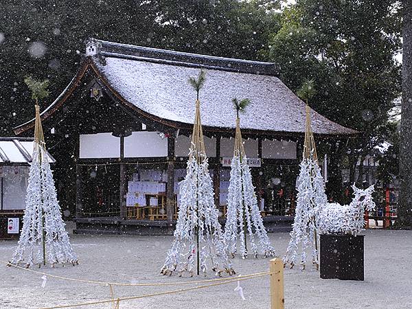 關西賞雪(二)‧上賀茂神社武射神事(Kansai Snow 