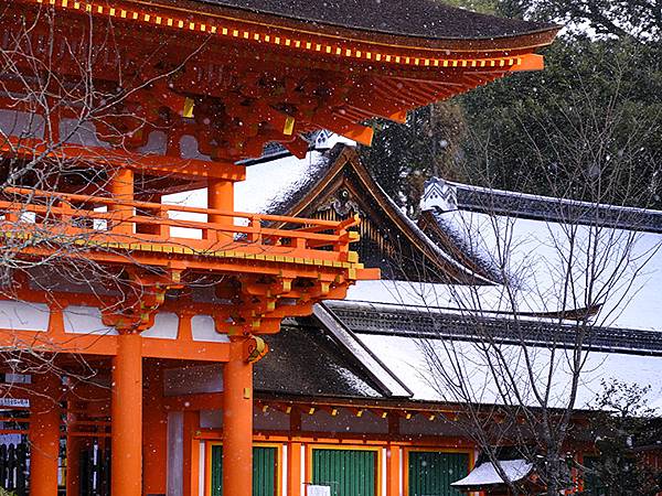 關西賞雪(二)‧上賀茂神社武射神事(Kansai Snow 