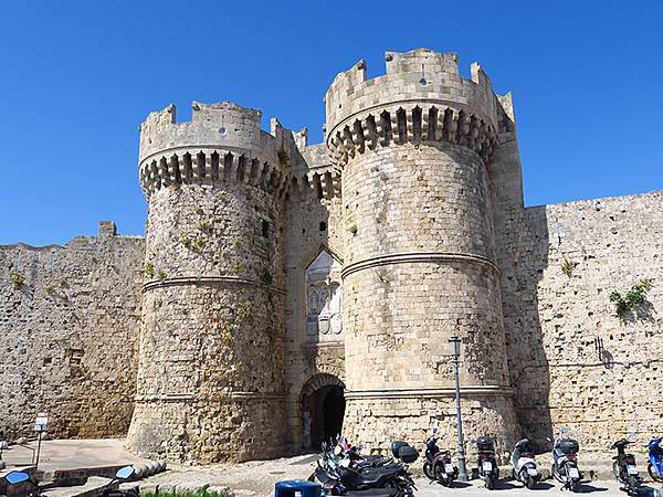 希臘跳島(四十九)‧羅德島(一)‧城牆和城門(Rhodes 希臘跳島(四十九)‧羅德島(一)‧城牆和城門(Rhodes
