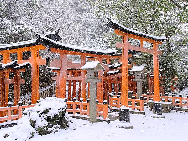關西賞雪(九)‧伏見稻荷、光明院(Kansai Snow I