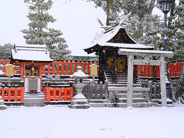 關西賞雪(九)‧伏見稻荷、光明院(Kansai Snow I