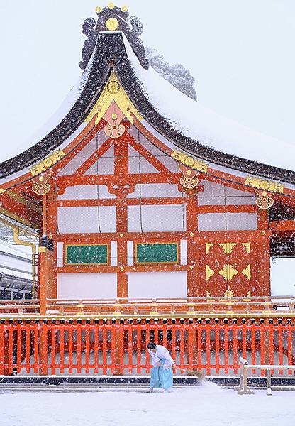 關西賞雪(九)‧伏見稻荷、光明院(Kansai Snow I