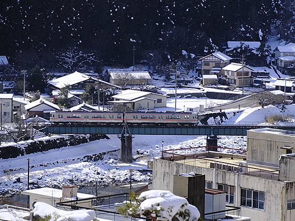 日本‧下呂雪景(上)‧溫泉鎮(Gero Onsen I)