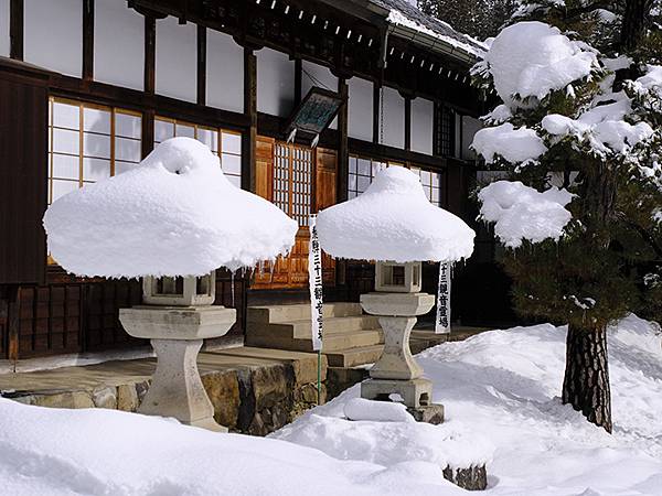 日本‧飛驒高山雪景(下)‧寺廟、神社(Takayama Sn