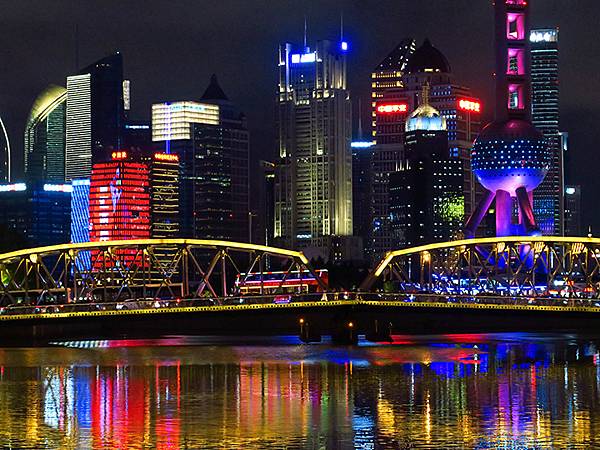 中國‧上海閒逛(十六)‧渡輪、夜景和其他(Shanghai 