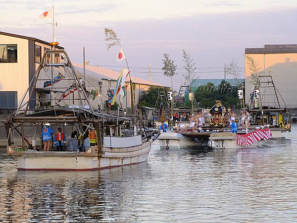 日本‧播州秋祭(二)‧高砂(下)‧舟渡御和例大祭(Takas
