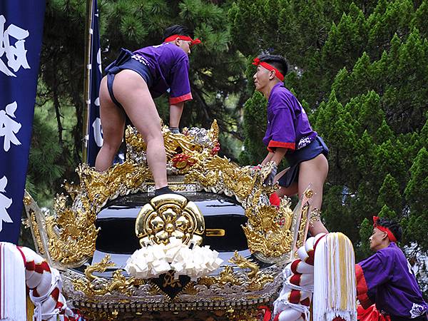 日本‧播州秋祭(二)‧高砂(下)‧舟渡御和例大祭(Takas