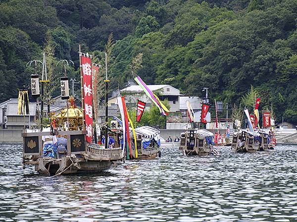 日本‧播州秋祭(六)‧坂越船祭(下)‧船渡御(Sakoshi 日本‧播州秋祭(六)‧坂越船祭(下)‧船渡御(Sakoshi