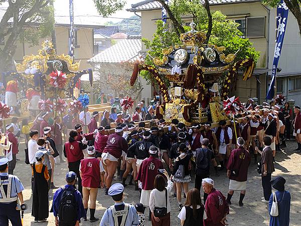 日本‧播州秋祭(九)‧的形湊神社(Matogata Mats