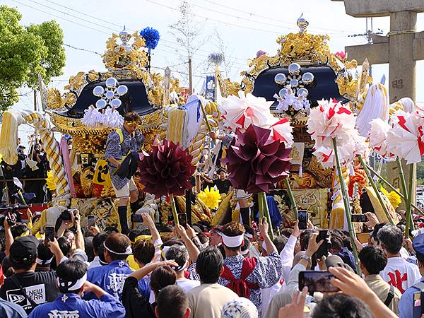日本‧播州秋祭(十)‧大塩天滿宮(上)‧神社和屋台練合(Os 日本‧播州秋祭(十)‧大塩天滿宮(上)‧神社和屋台練合(Os