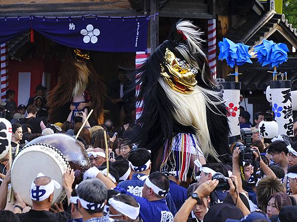 日本‧播州秋祭(十一)‧大塩天滿宮(下)‧毛獅子舞(Oshi 日本‧播州秋祭(十一)‧大塩天滿宮(下)‧毛獅子舞(Oshi