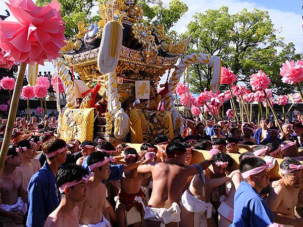 日本‧播州秋祭(十二)‧松原八幡神社(上)‧屋台和獅子舞(N 日本‧播州秋祭(十二)‧松原八幡神社(上)‧屋台和獅子舞(N