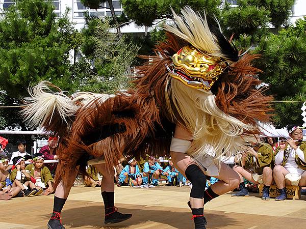日本‧播州秋祭(十二)‧松原八幡神社(上)‧屋台和獅子舞(N 日本‧播州秋祭(十二)‧松原八幡神社(上)‧屋台和獅子舞(N