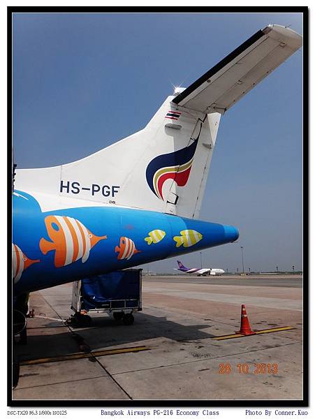 Bangkok Airways PG-216 Economy Class