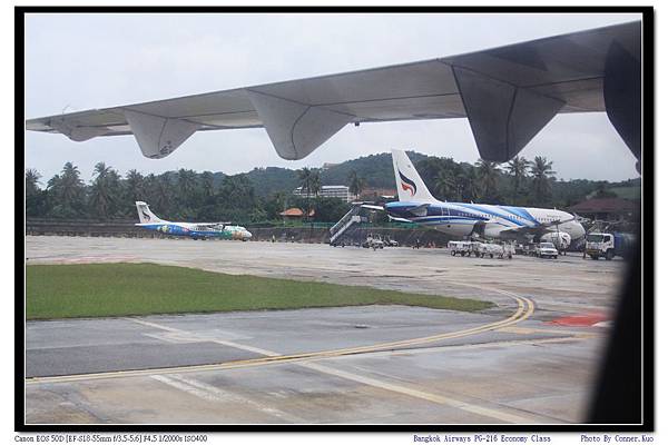 Bangkok Airways PG-216 Economy Class