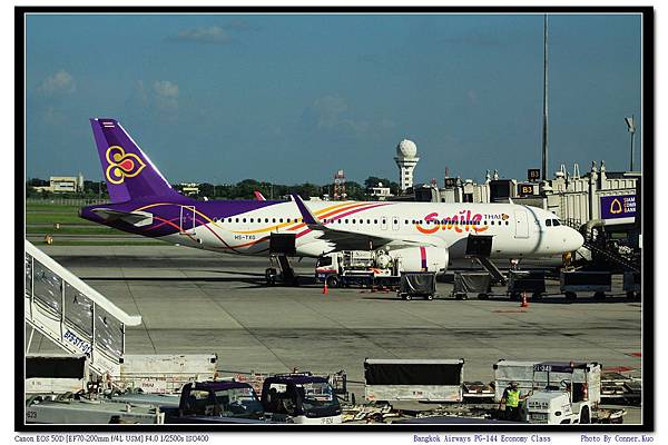 Bangkok Airways PG-144 Economy Class