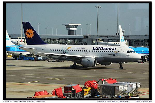 Lufthansa Airlines LH-2303 Economy Class