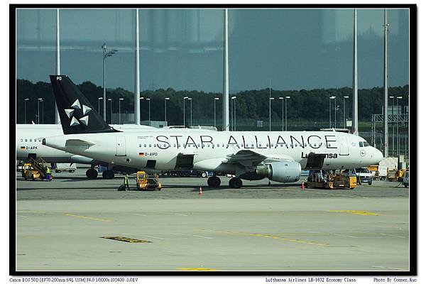 Lufthansa Airlines LH-1632 Economy Class
