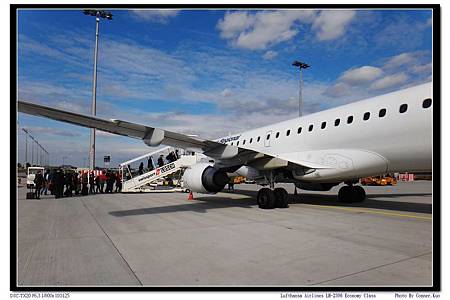 Lufthansa Airlines LH-2306 Economy Class