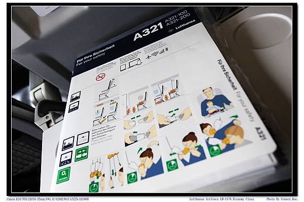 Lufthansa Airlines LH-1176 Economy Class