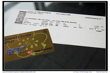 Air France AF-1411 Economy Class Air France AF-1411 Economy Class