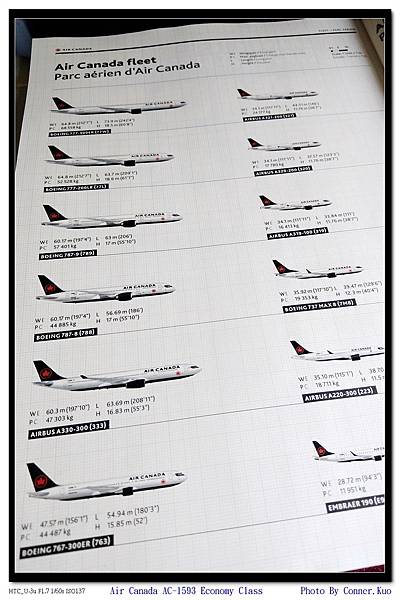 Air Canada AC-1593 Economy Class