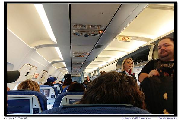Air Canada AC-570 Economy Class