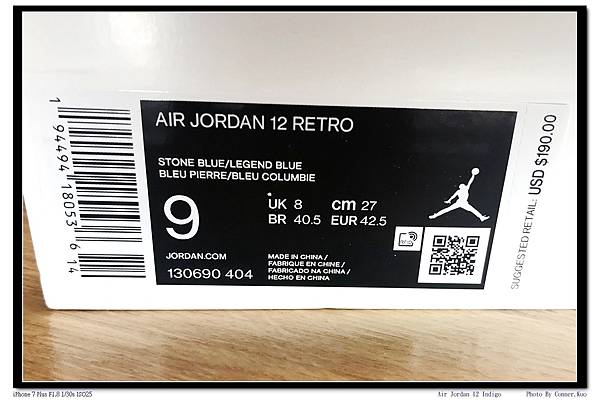 Air Jordan 12 Indigo