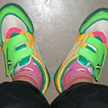 the shoes is too....colorful