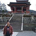 my father with the kiyomitsu temple