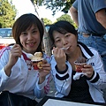 eating icecream in Sausalito~