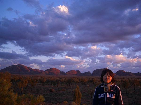 with Kata Tjuta(the Olgas)