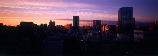 日本.東京.日出街景.