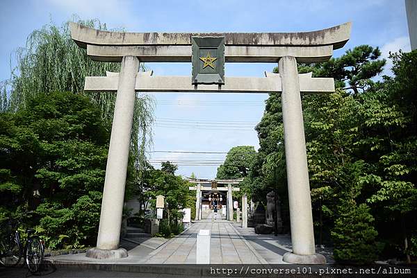 15 07 京阪奈 京都晴明神社 特有五芒星御朱印帳 懶人璇璇の吃喝玩樂 痞客邦