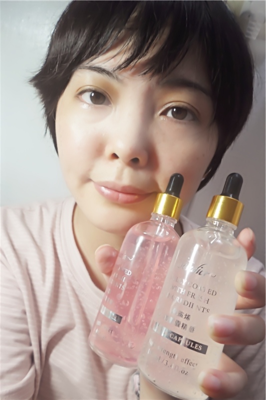 Sesedior 微粒珍稀精華系列 微膠囊精華 燕窩 維他命E 玻尿酸 角鯊 ，第一次見到這麼美麗的精華液 YOUTUBER63.jpg