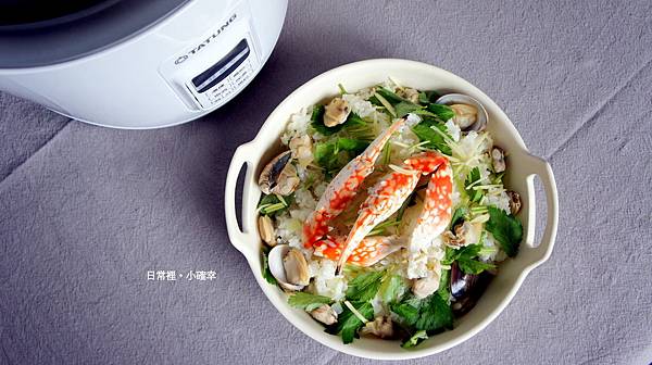 冬瓜蛤蠣蟹肉炊飯 冬瓜蛤蠣蟹肉炊飯