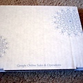 A board box with white background and snow pictures