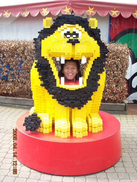 Lego Land _ 張大嘴巴的獅子口 吼~~