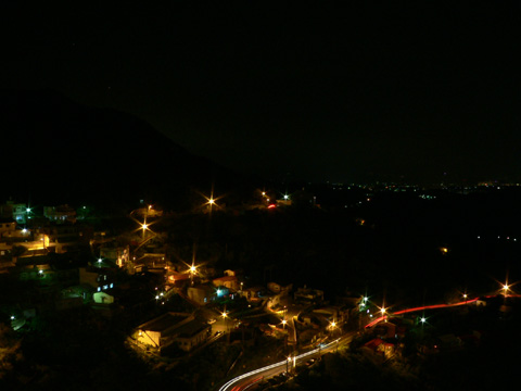 美麗九份夜景