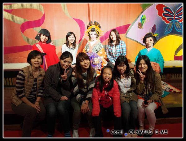 表演結束可以和他們拍合照