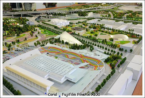 花博園區模型