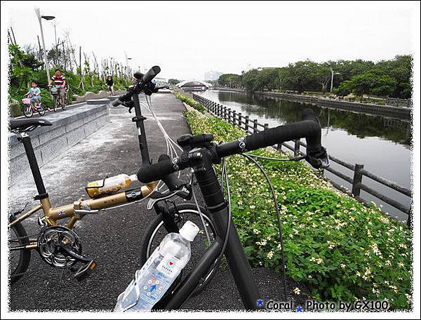 可怕的腳踏車道...車流量很大