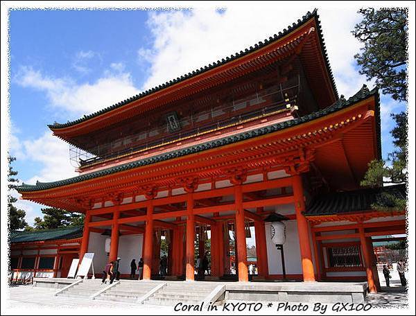 日本三大鳥居之一平安神宮