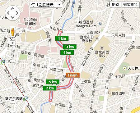 磺溪 5K 試跑