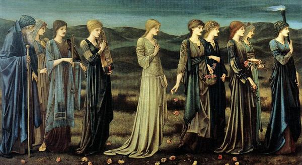 The Wedding of Psyche, by Sir Edward Burne-Jones (1895).png