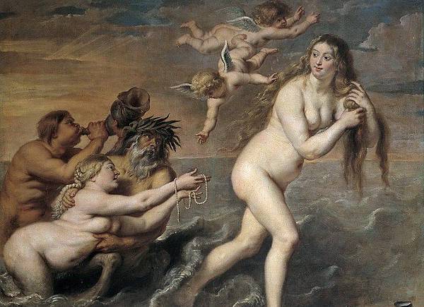 Prado Museum— Vos, Cornelis de： Nacimiento de Venus - 複製