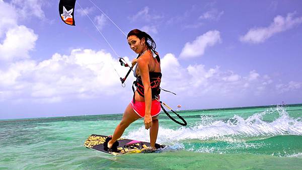 kite surfing