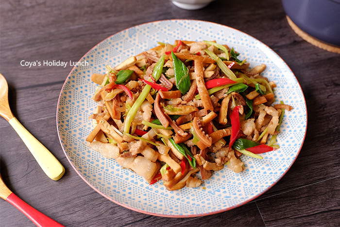 不需油炸豆干的【客家小炒】在家也能享用餐館美食 不需油炸豆干的【客家小炒】在家也能享用餐館美食