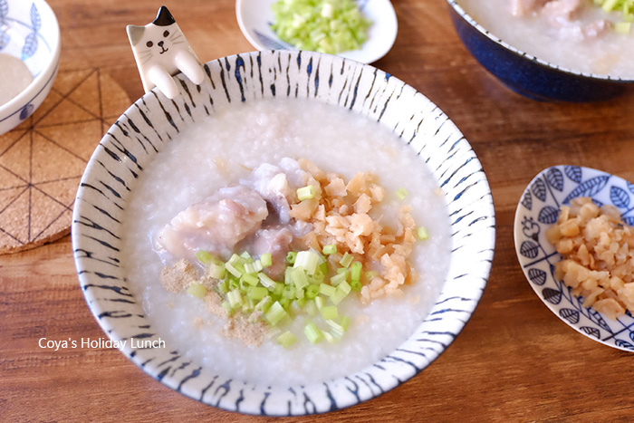 [食譜] 排骨粥。簡單熬煮綿密又開花，滑順入口的排骨粥 (不含高湯塊、拒絕味精)